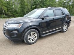 Ford Explorer xlt salvage cars for sale: 2018 Ford Explorer XLT