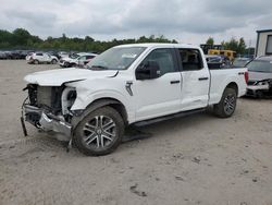 Salvage cars for sale at Duryea, PA auction: 2023 Ford F150 Supercrew