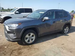 Salvage cars for sale at Woodhaven, MI auction: 2021 Toyota Rav4 XLE