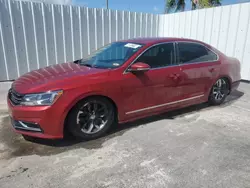 2016 Volkswagen Passat S en venta en Riverview, FL