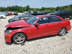 Mercedes-Benz salvage cars for sale: 2012 Mercedes-Benz C 250