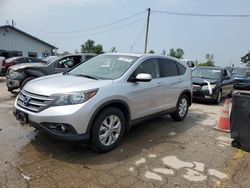 Salvage cars for sale from Copart Pekin, IL: 2012 Honda CR-V EXL