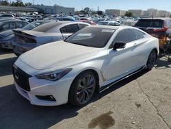 Salvage cars for sale at Martinez, CA auction: 2021 Infiniti Q60 RED Sport 400