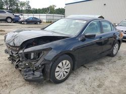 Salvage cars for sale at Spartanburg, SC auction: 2011 Honda Accord LX