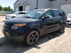 Salvage cars for sale at Rogersville, MO auction: 2015 Ford Explorer Sport