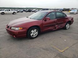 Salvage cars for sale at Grand Prairie, TX auction: 2003 Pontiac Grand Prix SE