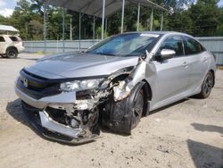 Salvage cars for sale at Savannah, GA auction: 2017 Honda Civic EX