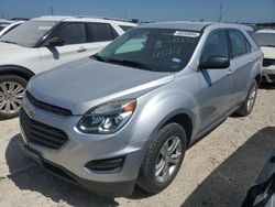 Carros dañados por granizo a la venta en subasta: 2017 Chevrolet Equinox LS