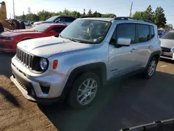 Salvage cars for sale at Denver, CO auction: 2019 Jeep Renegade Latitude