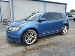 Salvage cars for sale at Tulsa, OK auction: 2009 Ford Edge Sport