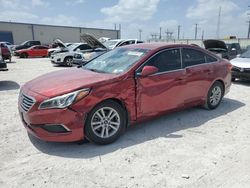 Salvage cars for sale at Haslet, TX auction: 2016 Hyundai Sonata SE