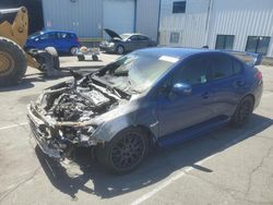 Salvage cars for sale at Vallejo, CA auction: 2015 Subaru WRX STI