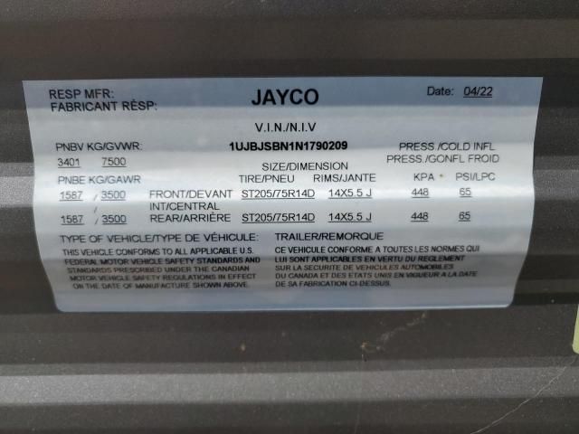 2022 Jayco Trailer