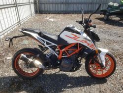 KTM salvage cars for sale: 2017 KTM 390 Duke