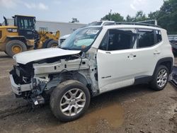 Salvage cars for sale at Lyman, ME auction: 2016 Jeep Renegade Latitude