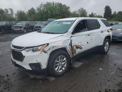 Chevrolet Vehiculos salvage en venta: 2018 Chevrolet Traverse LS