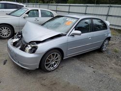 Vehiculos salvage en venta de Copart Savannah, GA: 2001 Honda Civic LX