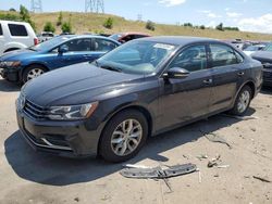 Salvage cars for sale at Littleton, CO auction: 2018 Volkswagen Passat S