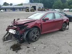 Salvage cars for sale at Mendon, MA auction: 2018 Toyota Camry L