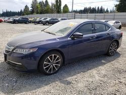 Acura salvage cars for sale: 2015 Acura TLX Tech