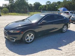 Salvage cars for sale from Copart Fort Pierce, FL: 2016 Chevrolet Malibu LS