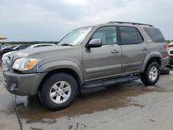 Vehiculos salvage en venta de Copart Grand Prairie, TX: 2005 Toyota Sequoia SR5