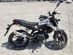 Salvage motorcycles for sale at West Palm Beach, FL auction: 2020 Kymco Usa Inc K-PIPE 125