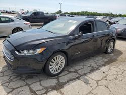 Salvage cars for sale at Indianapolis, IN auction: 2016 Ford Fusion SE Hybrid