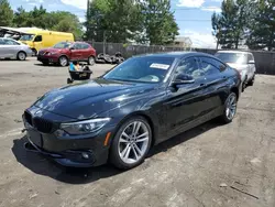 BMW 4 Series Vehiculos salvage en venta: 2018 BMW 430XI Gran Coupe