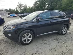 Salvage cars for sale at Waldorf, MD auction: 2015 Lexus RX 350 Base