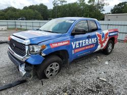 Salvage cars for sale at Augusta, GA auction: 2021 Toyota Tundra Double Cab SR/SR5