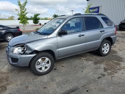 Salvage cars for sale at Mcfarland, WI auction: 2010 KIA Sportage LX