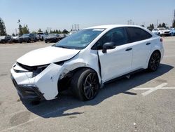 Salvage cars for sale at Rancho Cucamonga, CA auction: 2022 Toyota Corolla SE