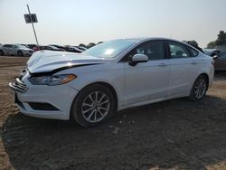 Vehiculos salvage en venta de Copart Davison, MI: 2017 Ford Fusion SE