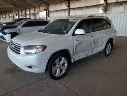 Toyota salvage cars for sale: 2010 Toyota Highlander Limited