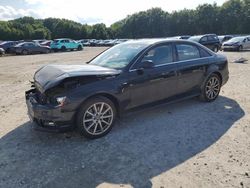 Salvage cars for sale at North Billerica, MA auction: 2016 Audi A4 Premium S-Line