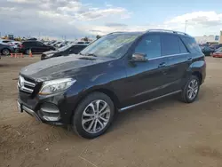 Mercedes-Benz gle 350 4matic Vehiculos salvage en venta: 2017 Mercedes-Benz GLE 350 4matic