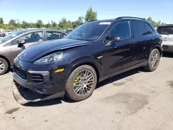 Porsche Vehiculos salvage en venta: 2017 Porsche Cayenne SE Hybrid Platinum