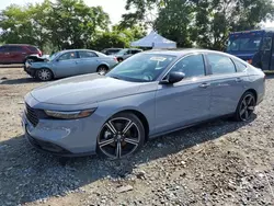 Honda salvage cars for sale: 2023 Honda Accord Hybrid Sport