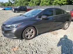 Salvage cars for sale at Waldorf, MD auction: 2017 Chevrolet Cruze LT