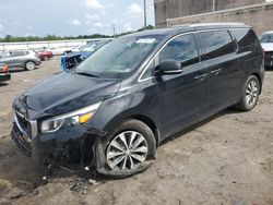 Salvage cars for sale at Fredericksburg, VA auction: 2017 KIA Sedona EX