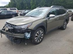 Subaru salvage cars for sale: 2024 Subaru Outback Touring