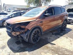 Salvage cars for sale at Albuquerque, NM auction: 2017 Ford Escape SE