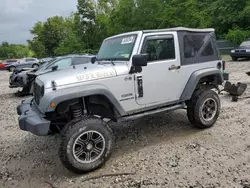 Salvage cars for sale at Candia, NH auction: 2012 Jeep Wrangler Sport