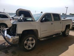 Salvage cars for sale from Copart Dyer, IN: 2018 Chevrolet Silverado K1500 LTZ