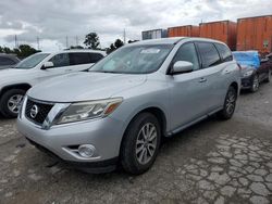 Salvage cars for sale at Bridgeton, MO auction: 2013 Nissan Pathfinder S