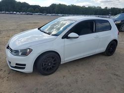 Carros salvage sin ofertas aún a la venta en subasta: 2015 Volkswagen Golf