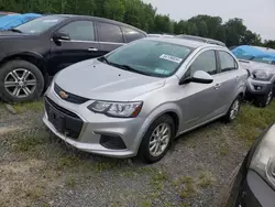 Chevrolet salvage cars for sale: 2017 Chevrolet Sonic LT