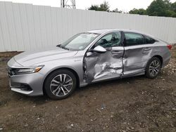 Honda salvage cars for sale: 2021 Honda Accord Hybrid EXL