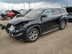 2015 Toyota Highlander XLE en venta en Elgin, IL